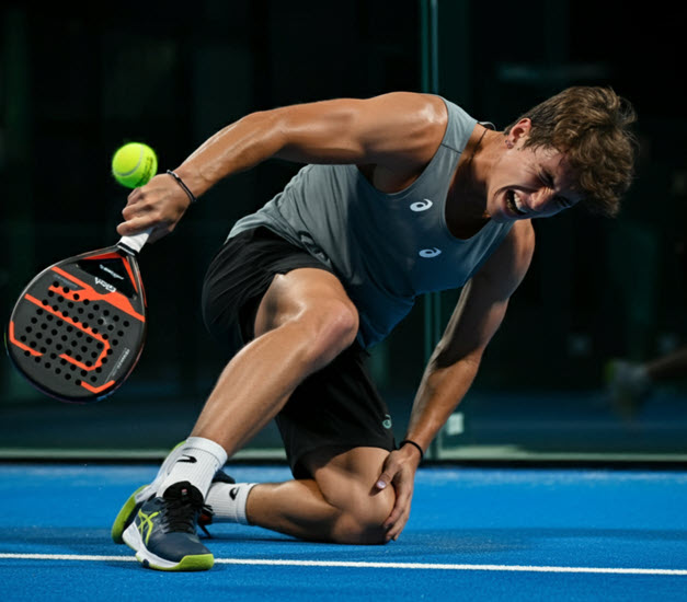 padel bad for knees